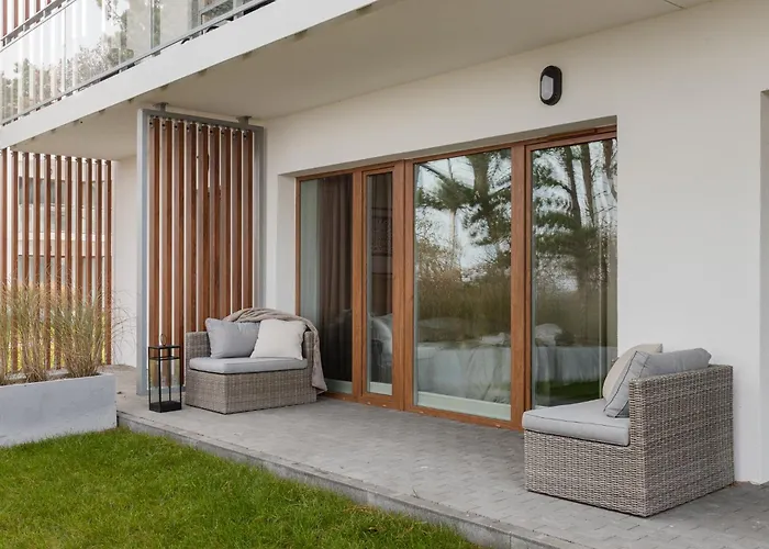 Let\'S Sea - 2 Bedroom - Premium Baltic Apartment With Front Sea View Garden And Spa Access