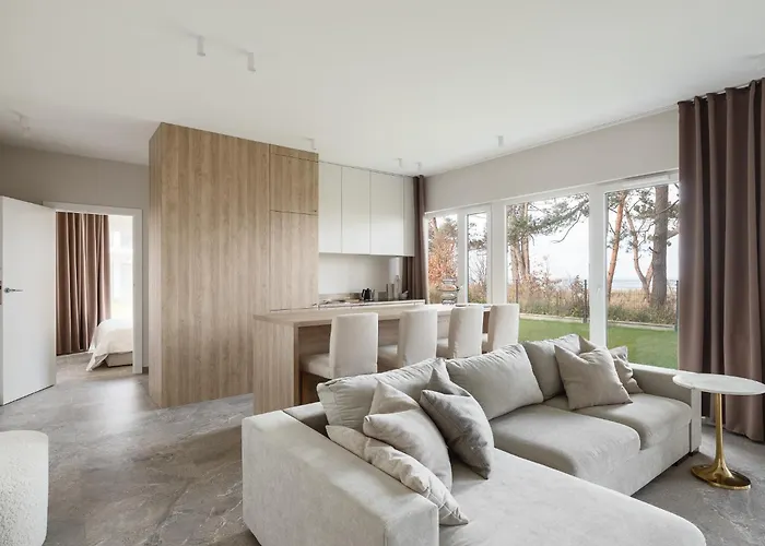 Let\'S Sea - 2 Bedroom - Premium Baltic Apartment With Front Sea View Garden And Spa Access