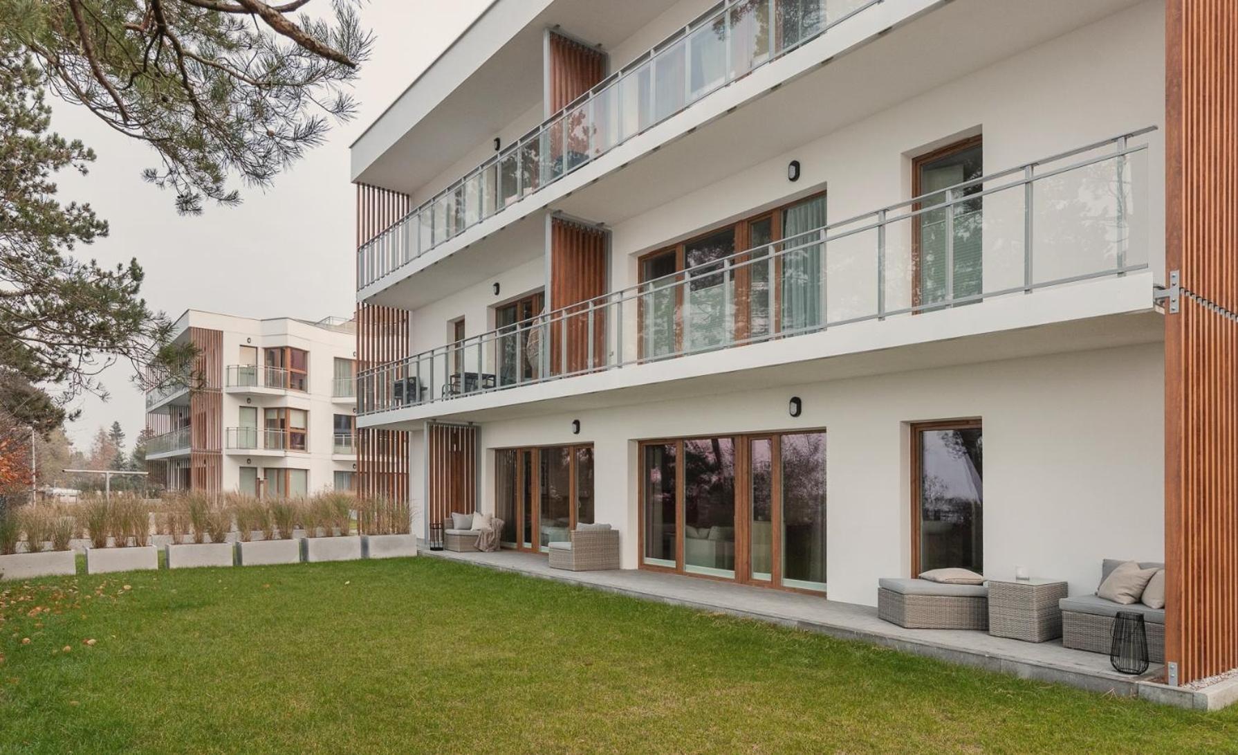Let's Sea - 2 Bedroom - Premium Baltic With Front Sea View Garden And Access Apartment Gąski